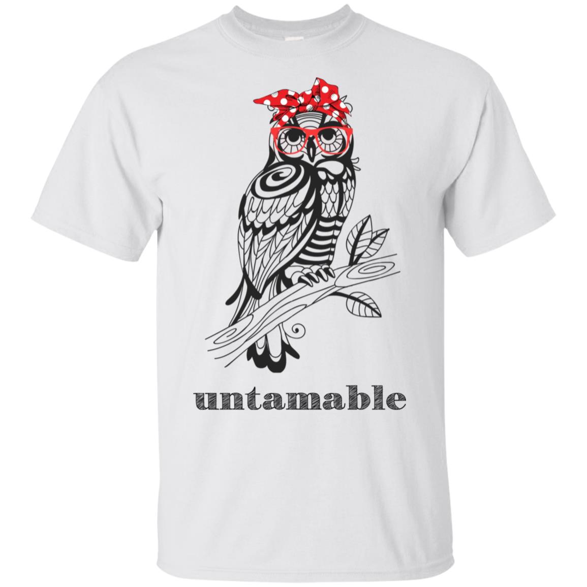 Strong Owl - Untamable Shirt - TeeMoonley – Cool T-Shirts Online Store ...