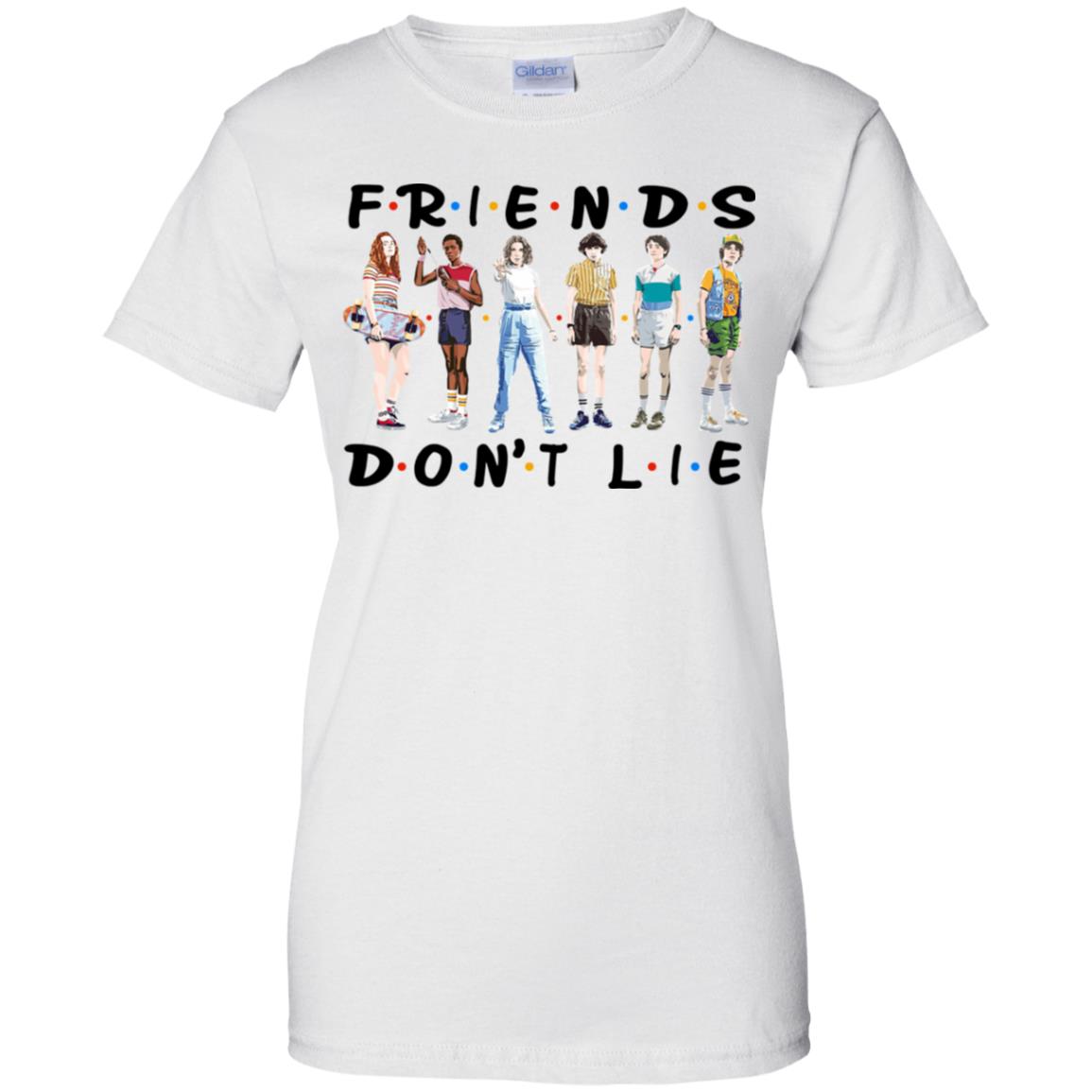 Stranger Things - Friends Don't Lie Shirt - TeeMoonley – Cool T-Shirts ...