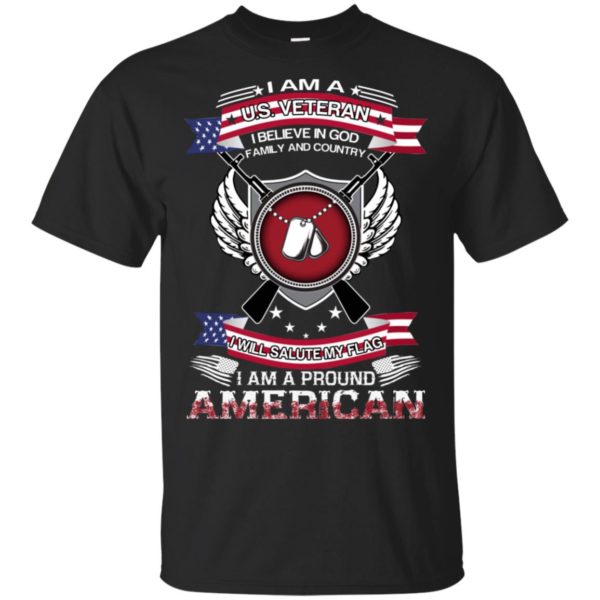 I Am A Veteran - I Will Salute My Flag Shirt, Hoodie, Tank