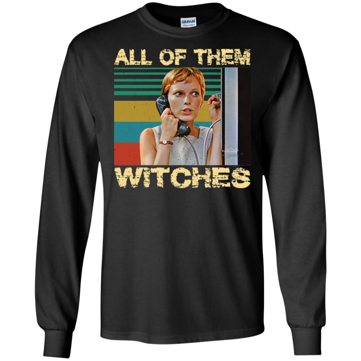 Mia Farrow - All Of Them Witches Shirt, Hoodie, Tank | Teemoonley.com