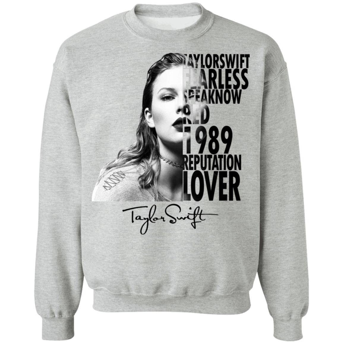Taylor Swift Fearless Speaknow Red 1989 Reputation Lover Shirt