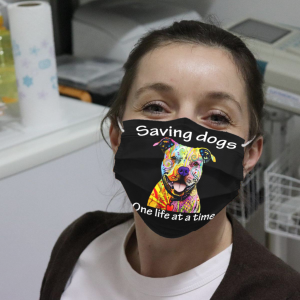 Pitbull – Saving Dogs One Life At A Time Cloth Face Mask