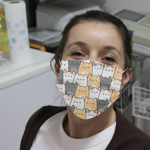 A Lot Of Funny Cats Cloth Face Mask