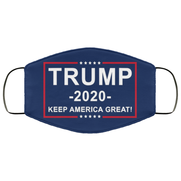 Trump 2020 Keep America Great Face Mask