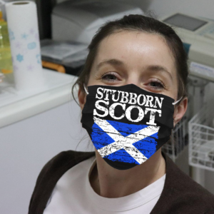 Stubborn Scot Cloth Face Mask
