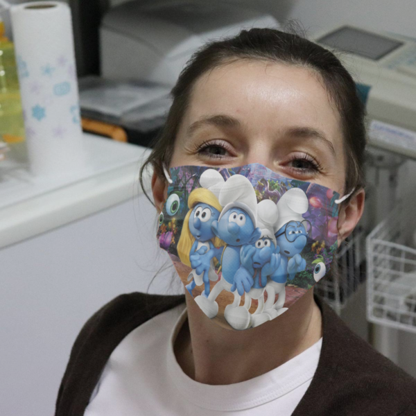 The Smurfs Cloth Face Mask