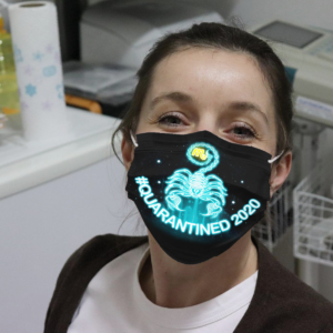 Zodiac - Scorpio #Quarantined 2020 Cloth Face Mask