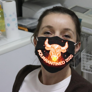 Zodiac - Taurus #Quarantined 2020 Cloth Face Mask