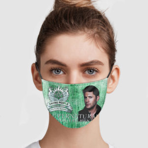 Supernatural Join The Hunt – Saving People Hunting Things Face Mask