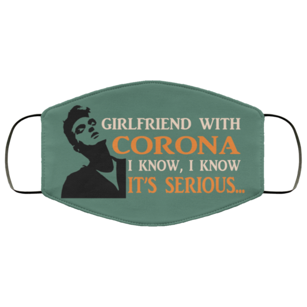 The Smiths - Girlfriend With Corona I Know It's Serious Face Mask