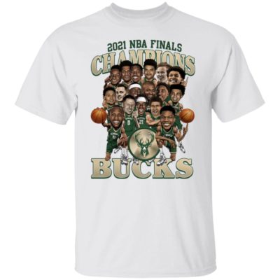 2021 NBA Champions Milwaukee Bucks Shirt