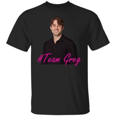 Team Greg Pink Bachelorette Shirt