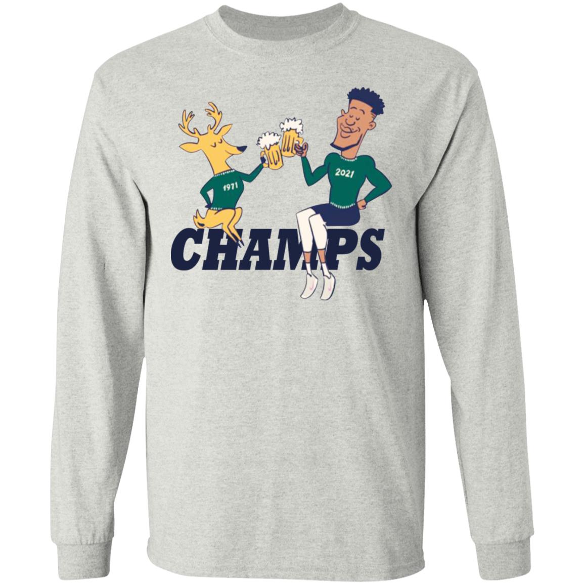 Milwaukee Bucks Championship Shirt For Fans Youth Sweatshirt
