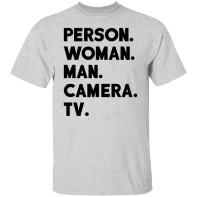 Person Women Man Camera TV Shirt