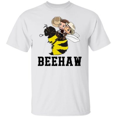 Cowboy Riding Bee Beehaw Shirt