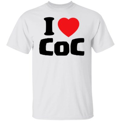 I Love CoC Shirt