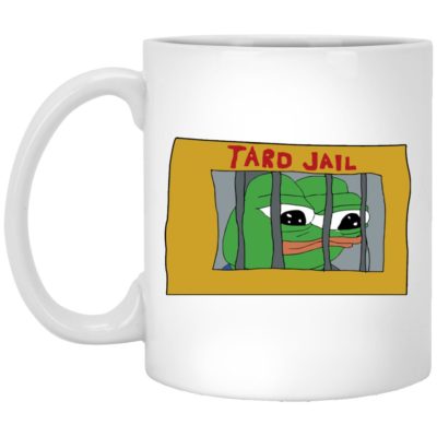 Pepe frog Tard Jail Mugs