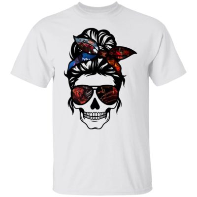Mom Skull Freddy Krueger Shirt