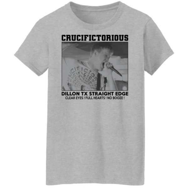 Crucifictorious Dillon Tx Straight Edge Shirt