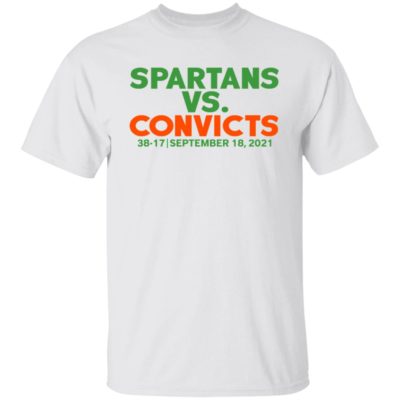 Spartans Vs Convicts Shirt