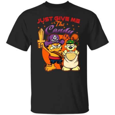 Garfield And Odie – Just Give Me The Candy Shirt