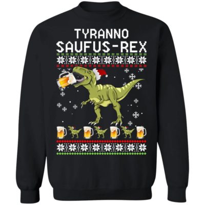 Dinosaur Tyranno Saufus-Res Christmas Sweater