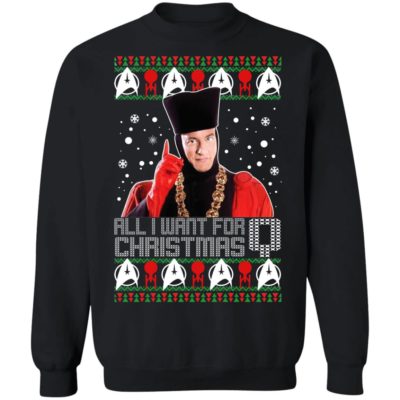 All I Want For Christmas Is Q Christmas Sweater