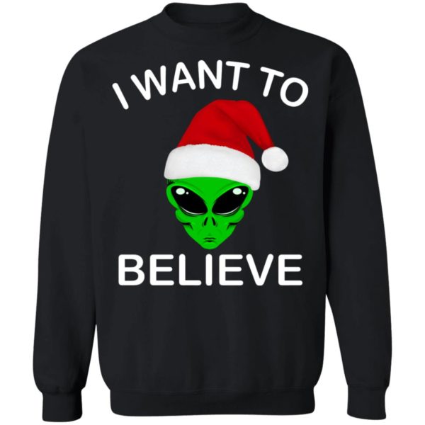Alien I Want To Believe Shirt