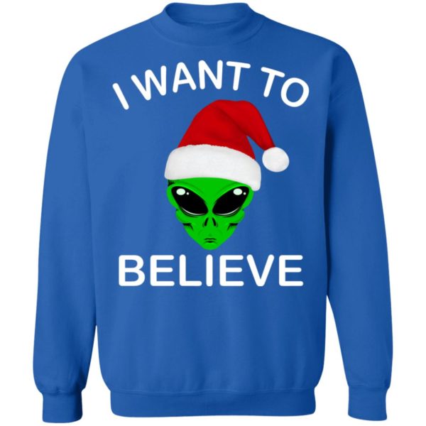 Alien I Want To Believe Shirt