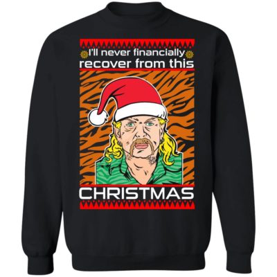 Joe Exotic I’ll Never Financially Recover From This Christmas Sweater