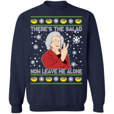 Margaret John There’s The Salad Now Leave Me Alone Christmas Sweater