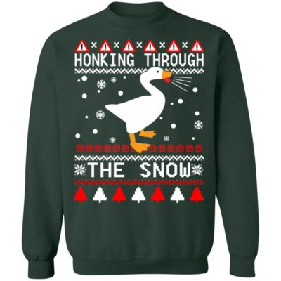 Honking Through The Snow Christmas Sweater