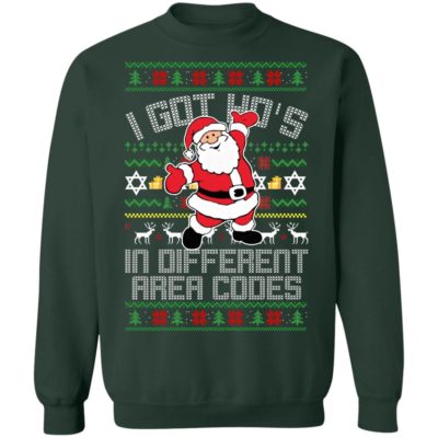 I Got Ho’s In Different Area Codes Christmas Sweater