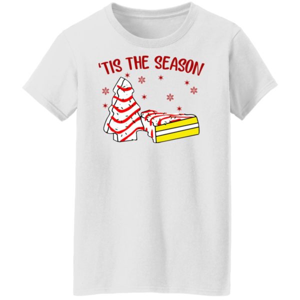 Tis The Season Little Debbie Christmas Cakes Shirt