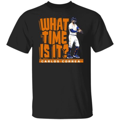 Carlos Correa – What Time Is It Shirt