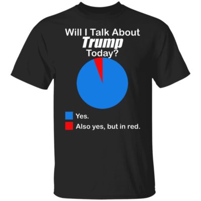Will I Talk About Trump Today Shirt