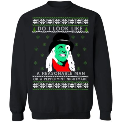 Mighty Boosh – Do I Look Like A Reasonable Man Christmas Sweater