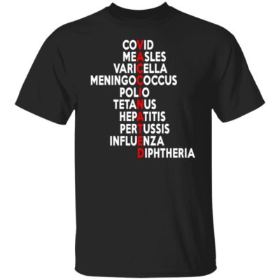 Covid – Measles – Varicella – Meningococcus – Polio Shirt