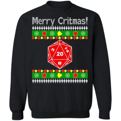 Merry Critmas Christmas Sweater