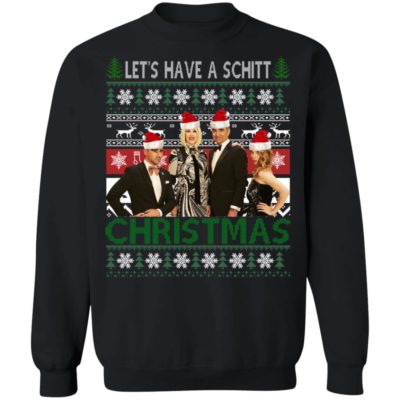 Schitt’s Creek Characters Let’s Have A Schitt Christmas Sweater