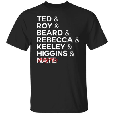 Ted Roy Beard Rebecce Keeley Higgins Nate Shirt