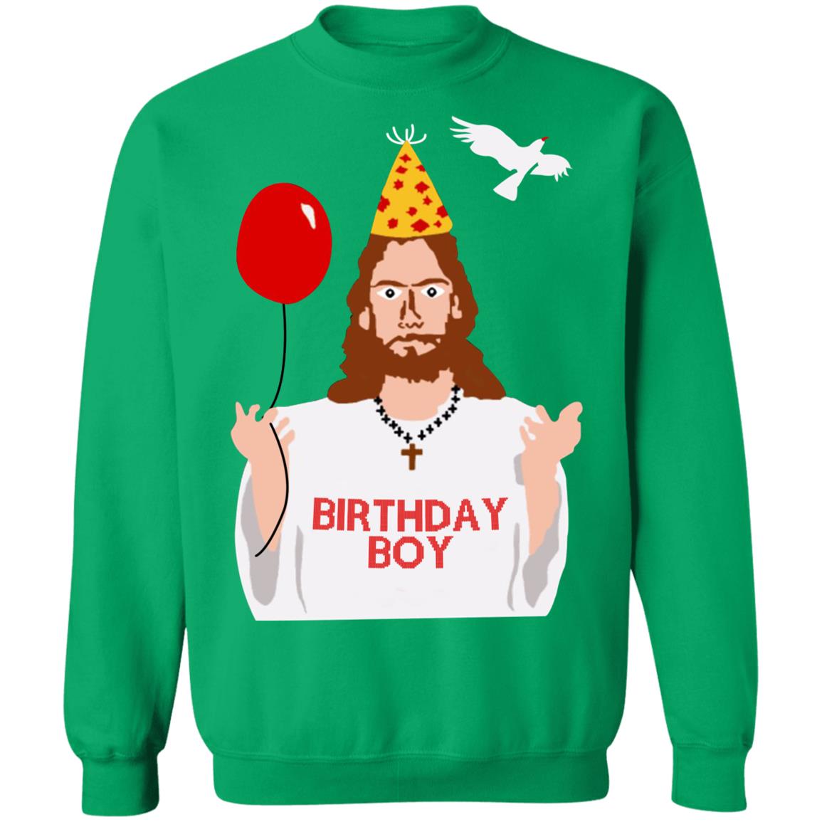 dwaas naakt Vlucht Jesus Birthday Boy Shirt | Teemoonley.com