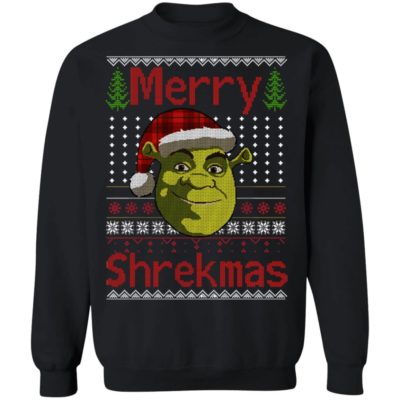 Merry Shrekmas Christmas Sweater