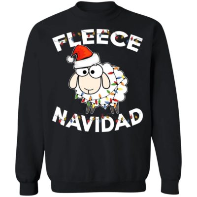 Sheep Fleece Navidad Christmas Shirt