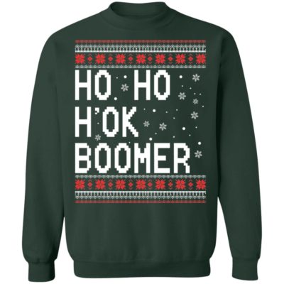 Ho Ho H’ok Boomer Christmas Sweater