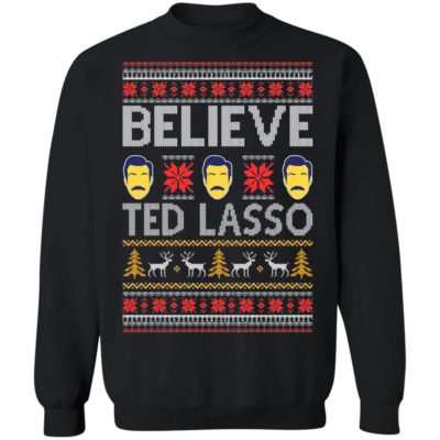 Believe Ted Lasso Christmas Sweater