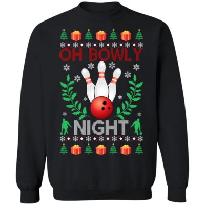 Bowling - Oh Bowly Night Christmas Sweater