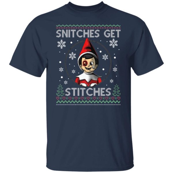Snitches Get Stitches Christmas Sweater