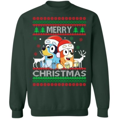 Bluey Merry Christmas Sweater