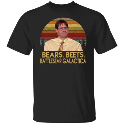 Jim Halpert Bears Beets Battlestar Galactica Shirt